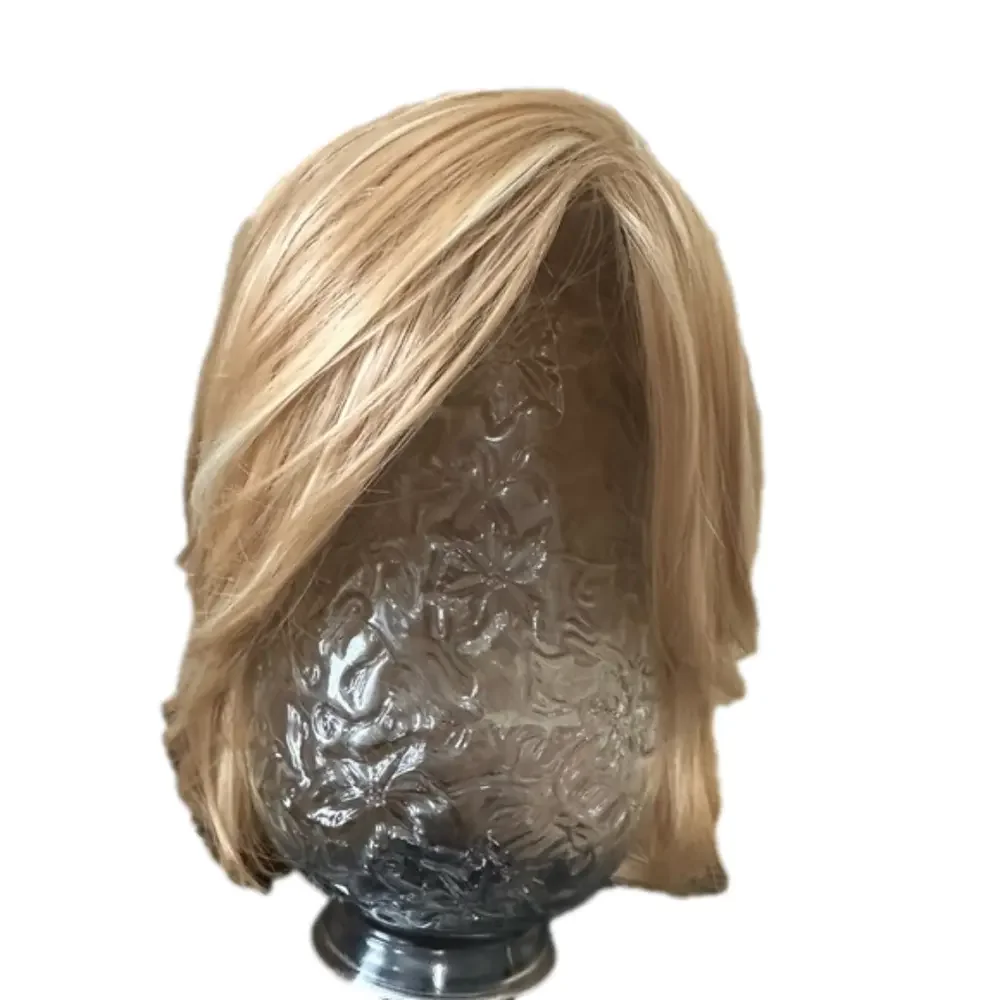 Natural Wig Shoulder Length Straight Highlights